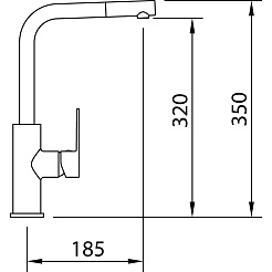 Clever Смеситель для кухни ROUND ARTIC  XTREME 99108 – фотография-2